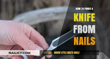 Forging a Knife from Nails: A Step-by-Step DIY Guide
