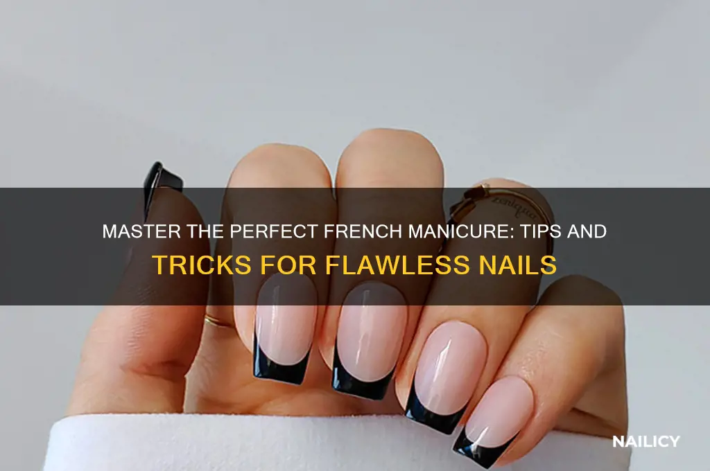 how to french nail polish