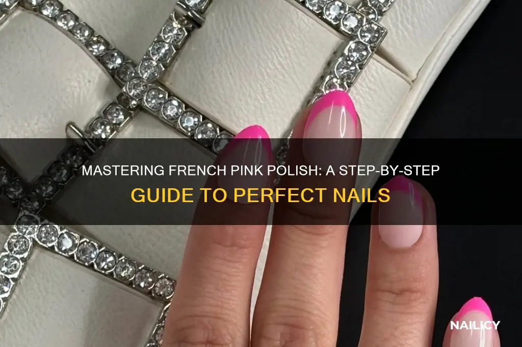 how to french polish nails with french pink