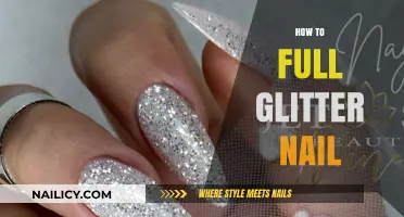 Sparkle Like a Pro: Mastering the Full Glitter Nail Art Technique