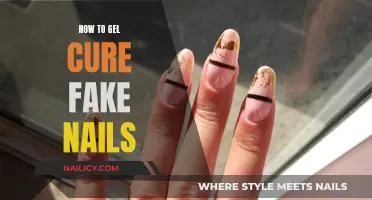 Gel Curing Fake Nails: A Step-by-Step Guide
