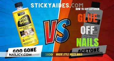 Easy Tips to Remove Stubborn Leftover Glue from Your Nails