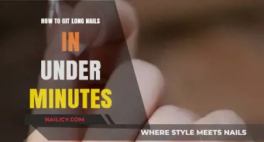 Get Long Nails in Minutes: Quick Tips and Tricks