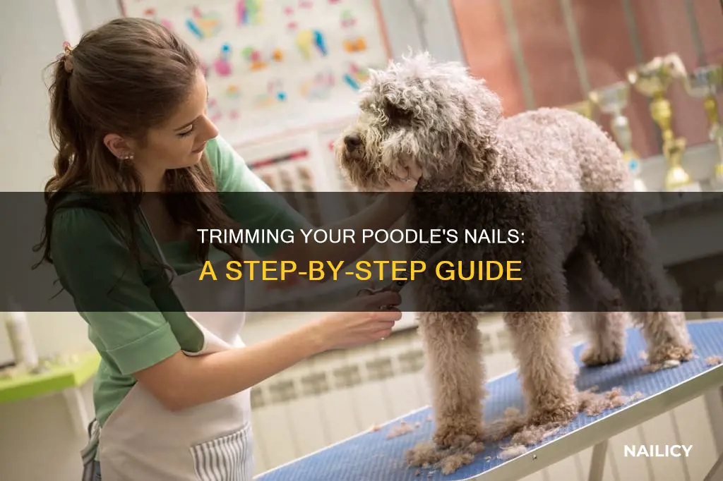 how to give a poodle a nail trim