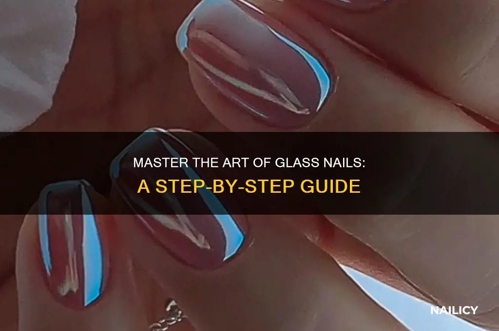 how to glass nail