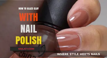 Creative Glazing: Using Nail Polish on Clay Pottery Projects