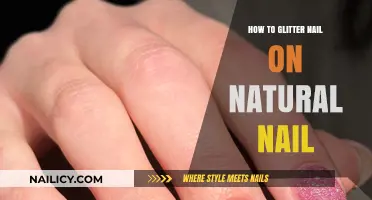 Sparkle Naturally: Easy Steps to Glitter Nails on Bare Nails