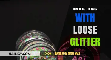 Sparkle Like a Pro: Loose Glitter Nail Art Tutorial