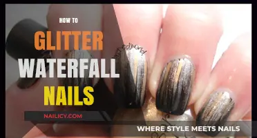 Sparkling Waterfall Nails: Easy Steps to Create a Dazzling Manicure