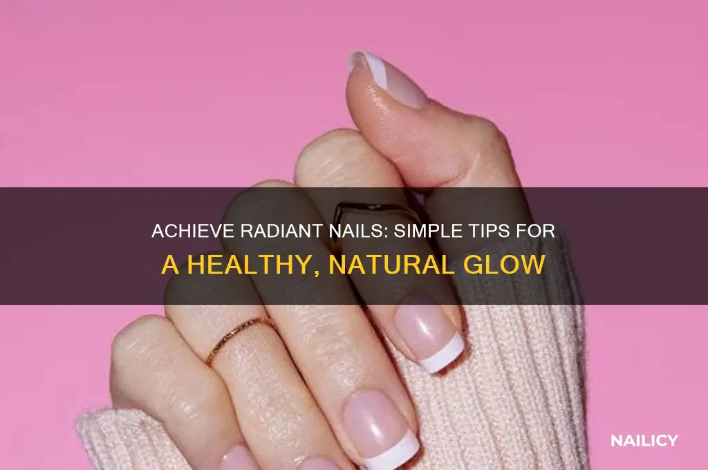 how to glow nails