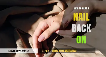 Quick Fix: How to Glue a Nail Back On Easily