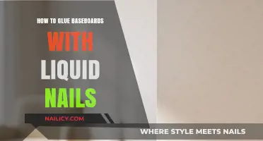 Mastering Baseboard Installation: A Guide to Using Liquid Nails