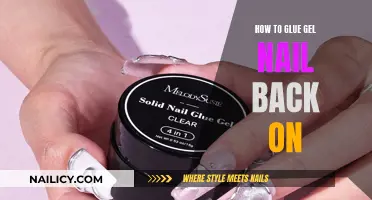 Fixing Gel Nails: Reattaching with Super Glue