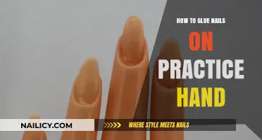 Mastering Nail Art: A Step-by-Step Guide to Gluing Nails on Practice Hands