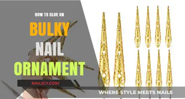 Mastering Bulky Nail Art: A Step-by-Step Guide to Gluing Ornaments