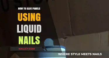 Mastering the Art of Gluing Panels with Liquid Nails: A Comprehensive Guide