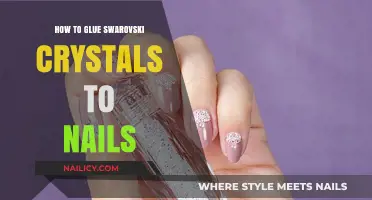 Sparkling Manicure: Mastering the Art of Gluing Swarovski Crystals to Nails