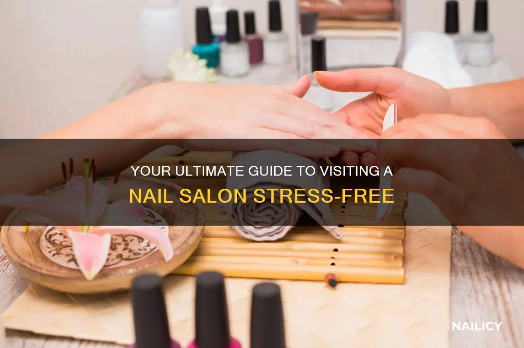 how to go to a nail salon