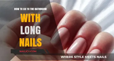 Long Nails, No Problem: Bathroom Tips