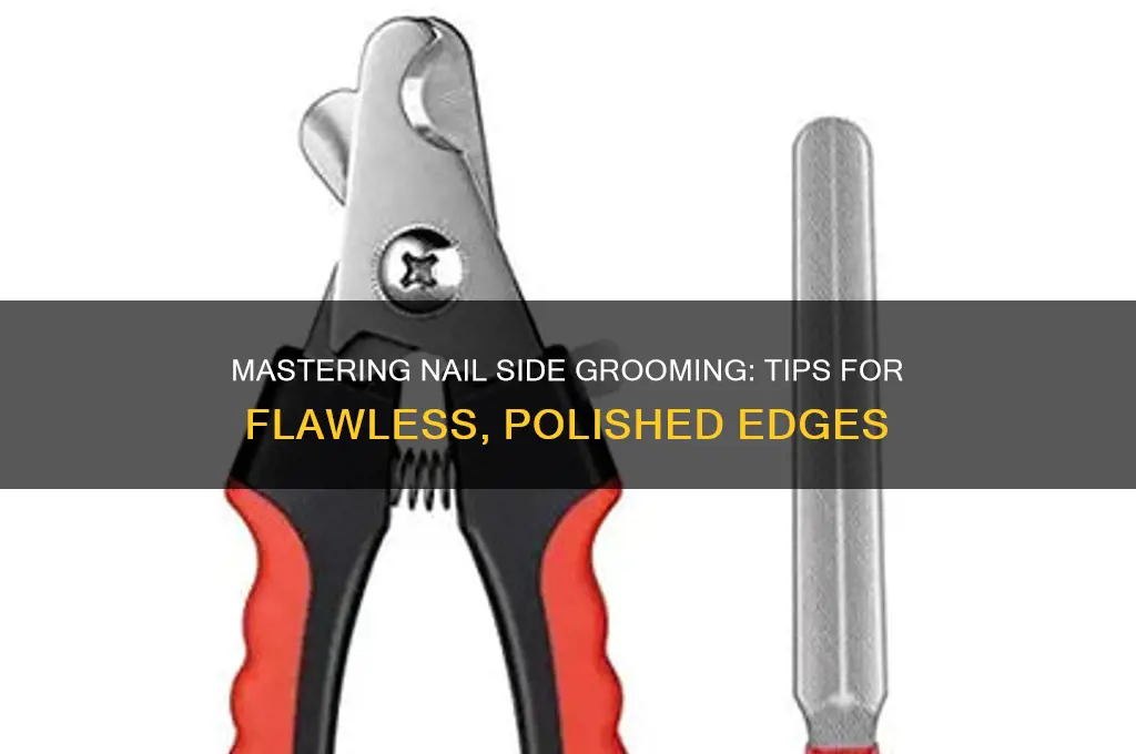 how to groom the sides of your nails