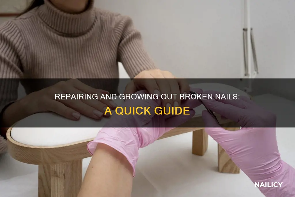 how to grow a broken nail