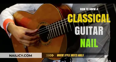 The Perfect Classical Guitar Nail: A Guide to Growing and Shaping