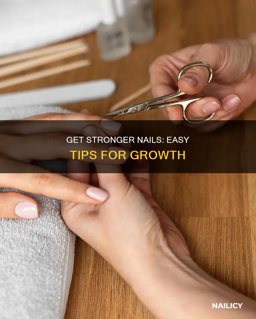 how to grow anf strenghten nails
