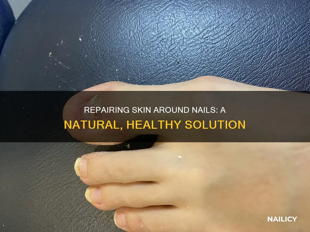 how to grow back skin around nails