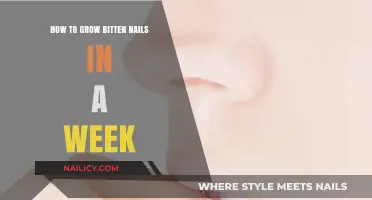 Grow Nails Fast: A Week-Long Guide for Bitten Nails
