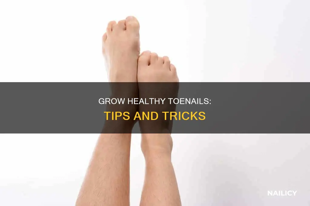 how to grow feet nails