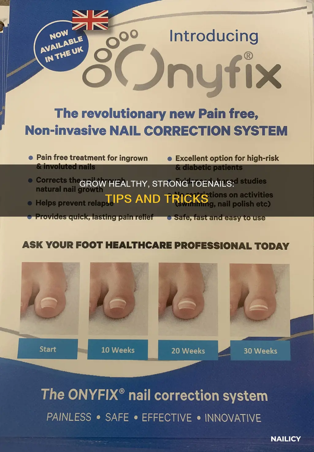 how to grow foot nails faster