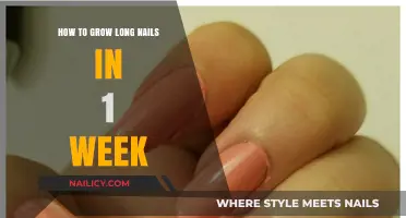 Strong, Long Nails: One-Week Growth Guide