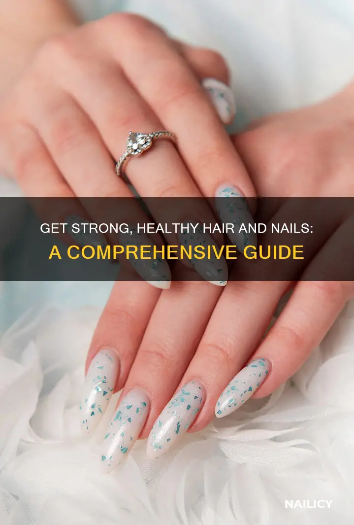 how to grow long strong hair and nails