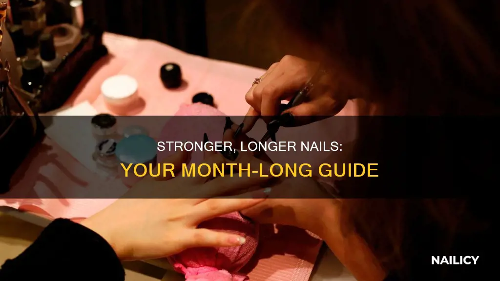 how to grow longer stronger nails in a month