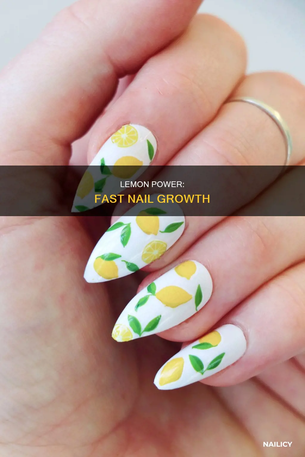 how to grow nails fast with lemon