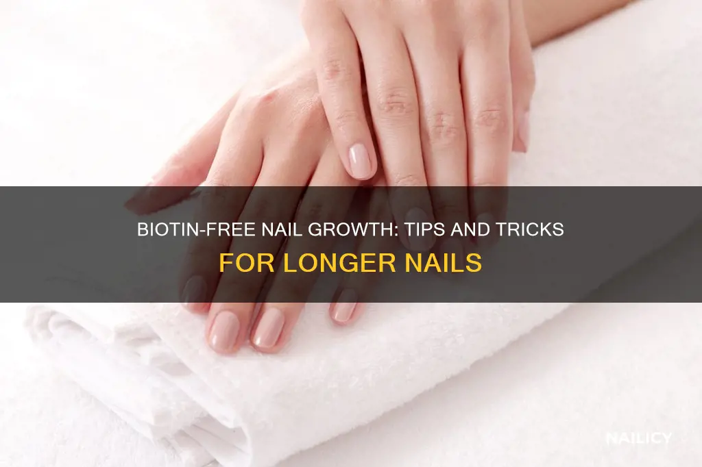 how to grow nails faster without biotin