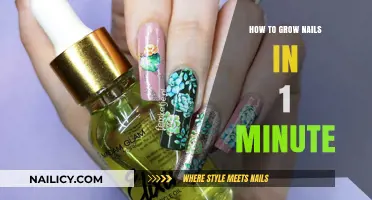 Rapid Nail Growth: Achieving Longer Nails in 60 Seconds