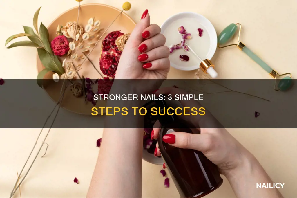 how to grow nails in 3 simple steps