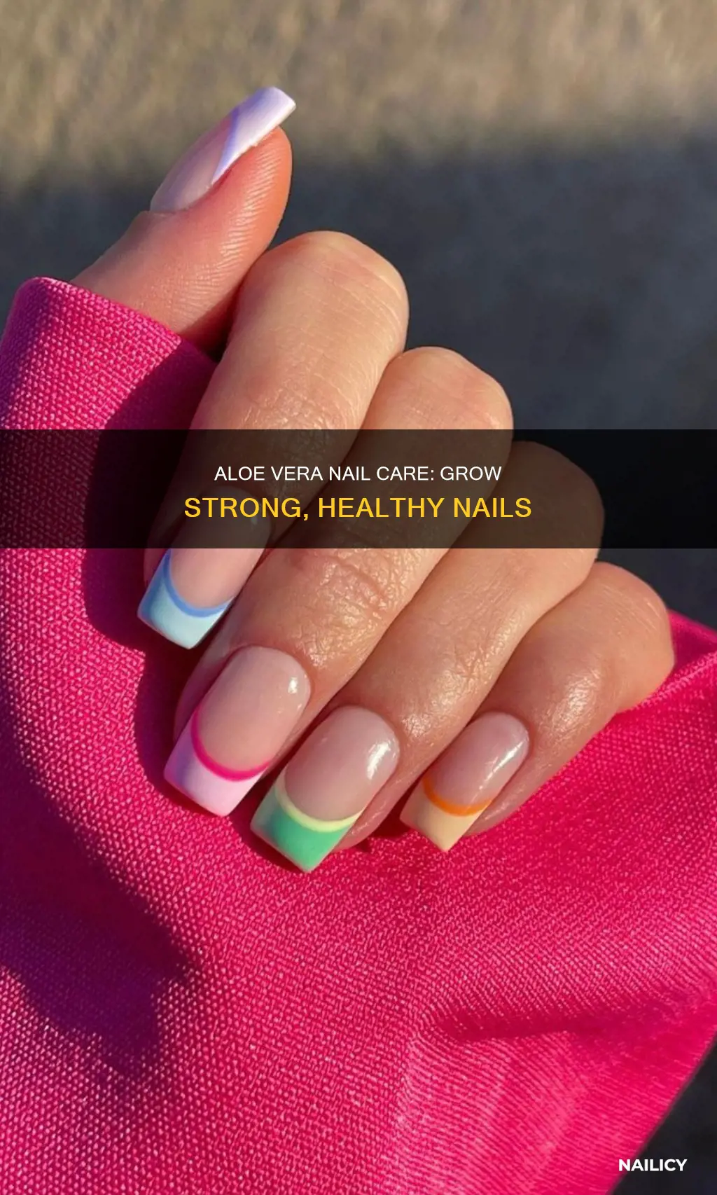 how to grow nails with aloe vera