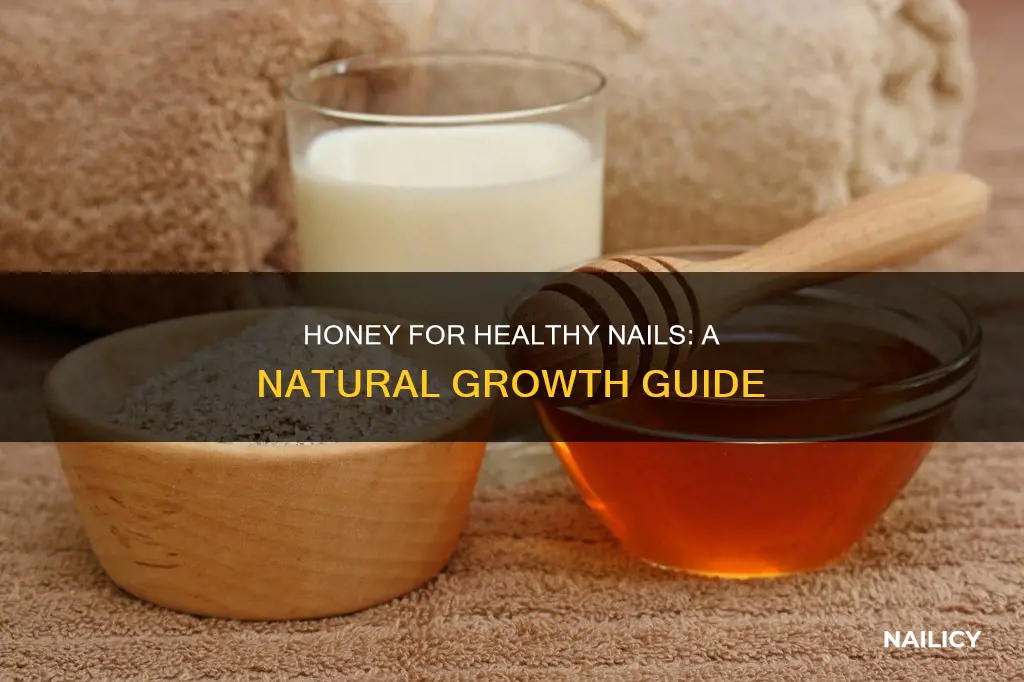 how to grow nails with honey