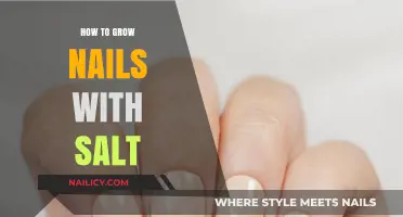 Growing Nails with Salt: A Simple Home Remedy