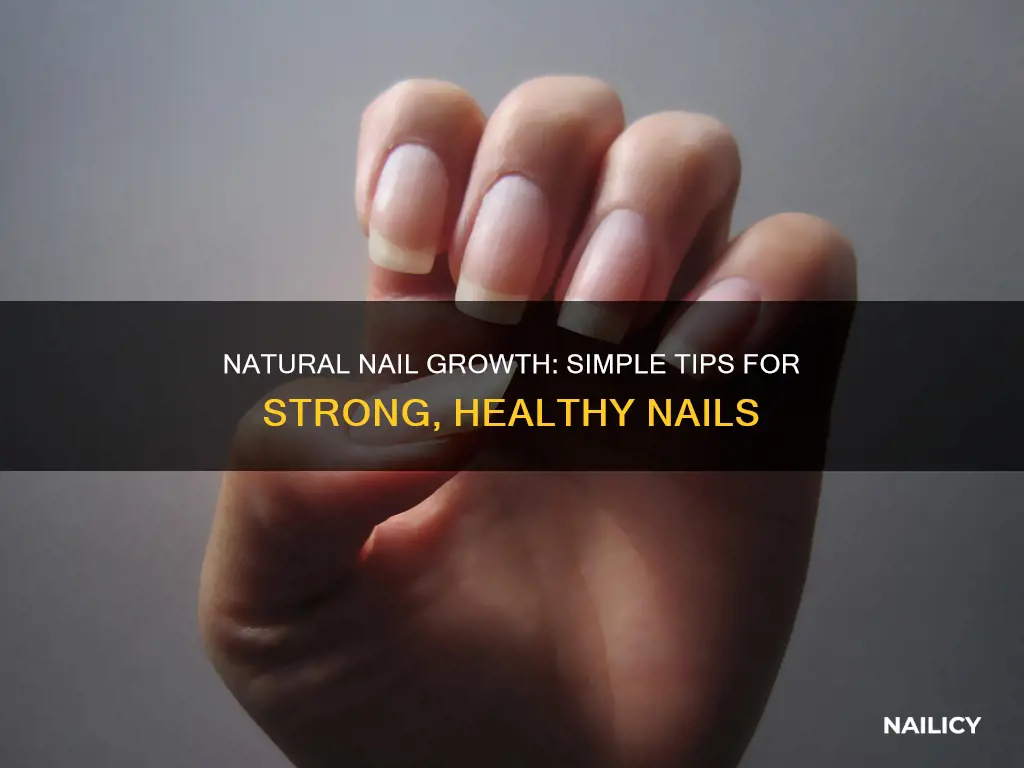 how to grow natural nails