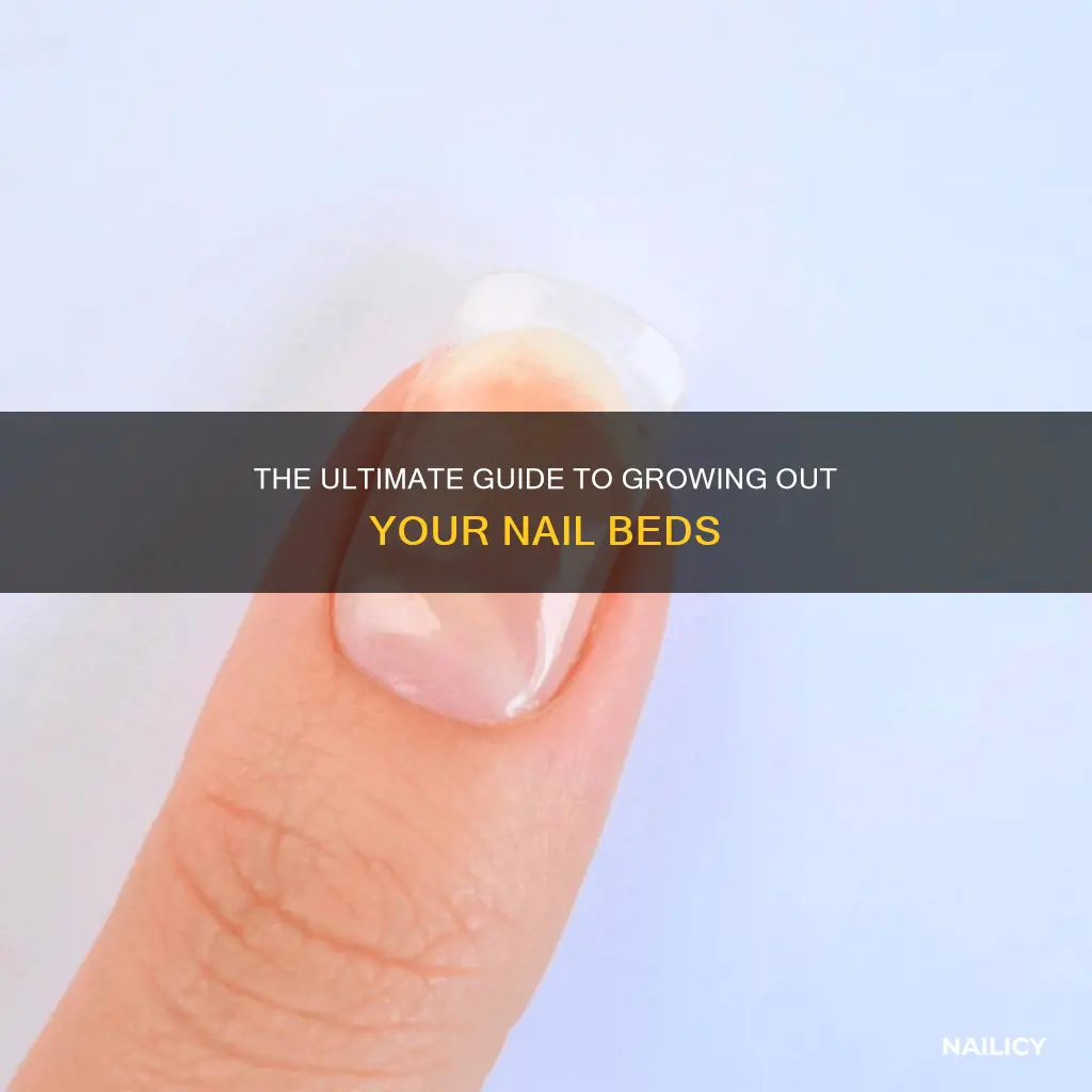 how to grow out the clear part of your nails