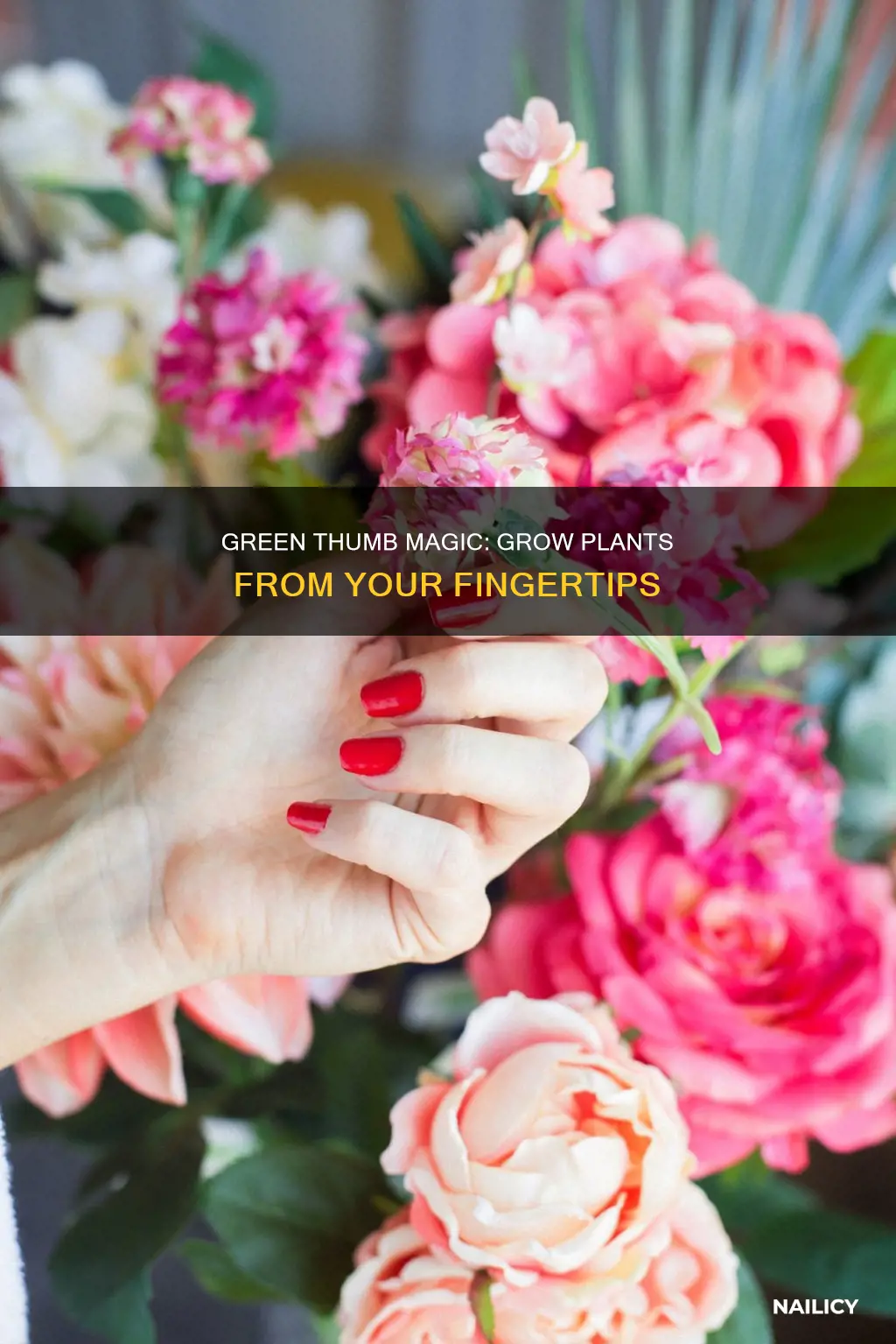 how to grow plants out of your nails