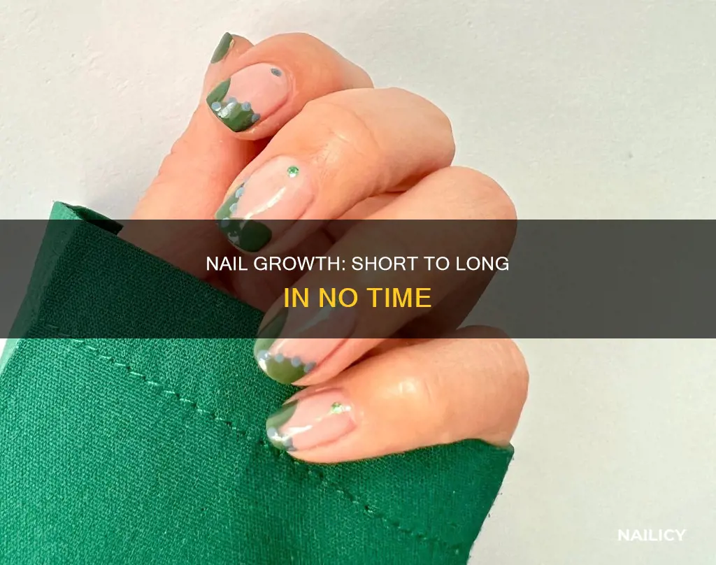 how to grow really short bitten nails