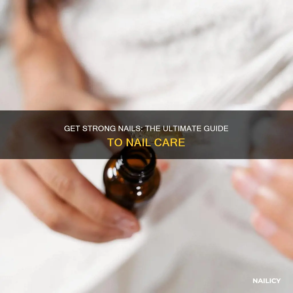 how to grow stong nails