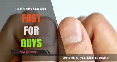 Grow Strong, Healthy Nails: Tips for Men