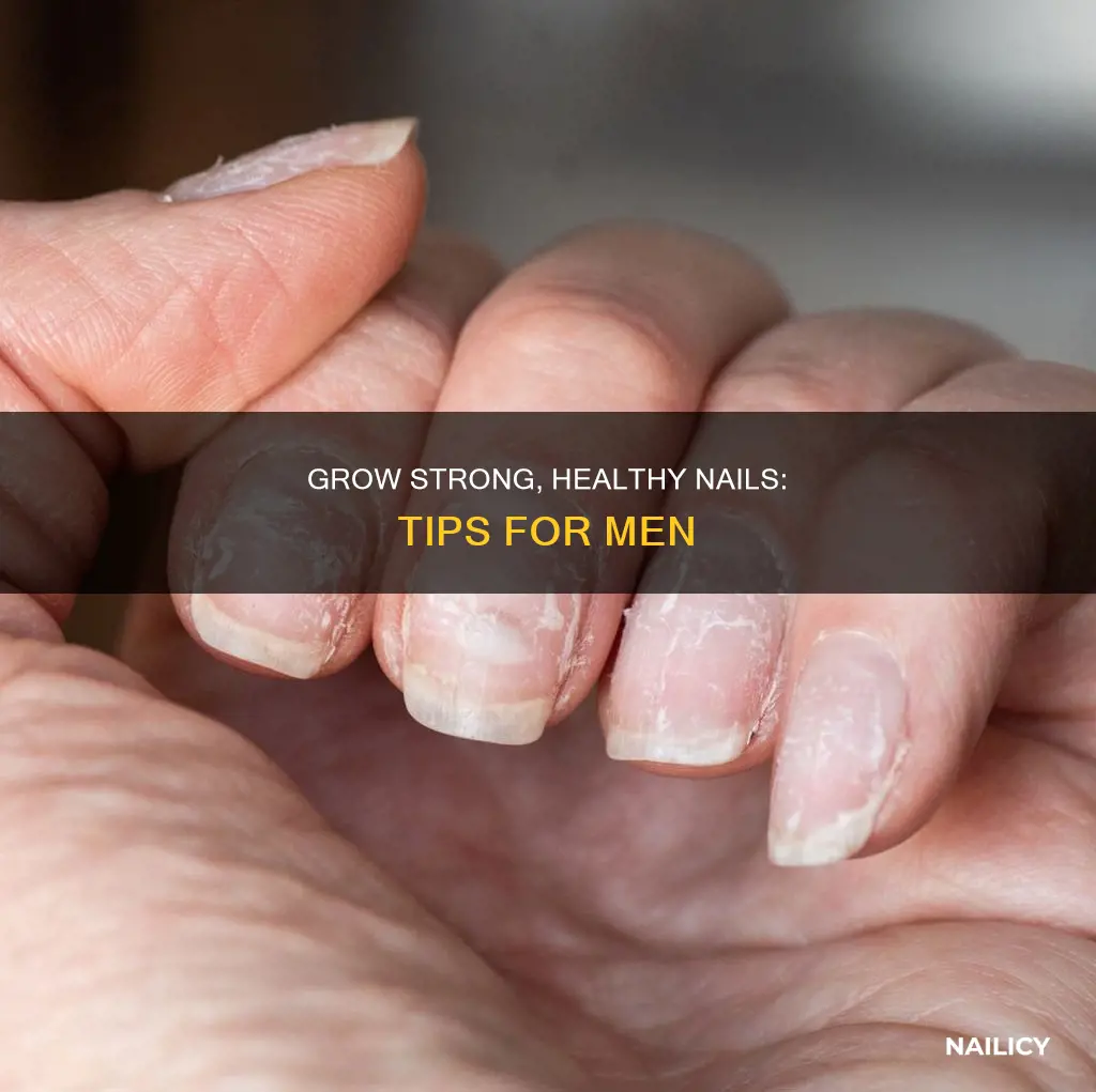 how to grow your nails fast for guys
