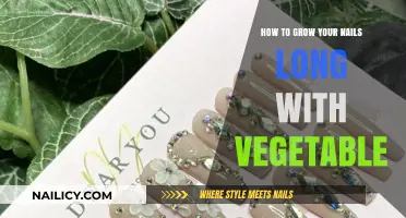 Grow Long Nails with Healthy Veggies
