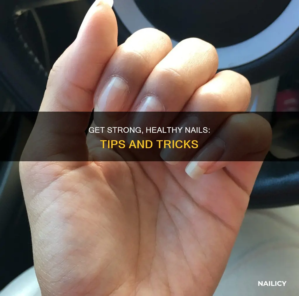 how to grow your nails nice and strong